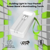 EVM Enlarge Pro White 30000MAH Power Bank EK1240
